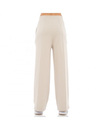 Γυναικείο Παντελόνι Φόρμας Be Nation High Waist Wide Leg Pant Pastel Greige 3J 02102302-1-1