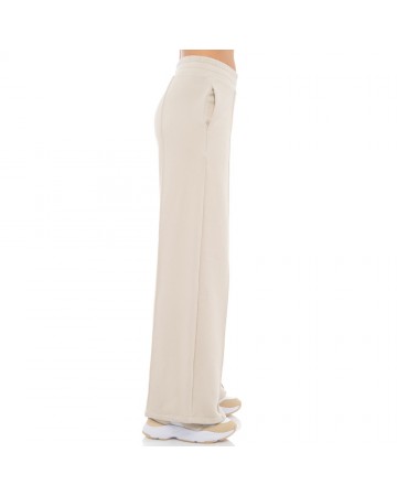 Γυναικείο Παντελόνι Φόρμας Be Nation High Waist Wide Leg Pant Pastel Greige 3J 02102302-1-1