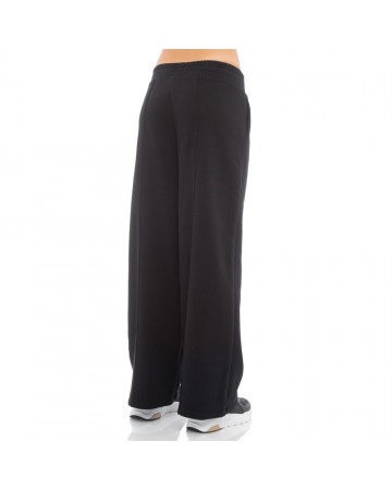 Γυναικείο Παντελόνι Φόρμας Be Nation High Waist Wide Leg Pant Pastel Black 02102302