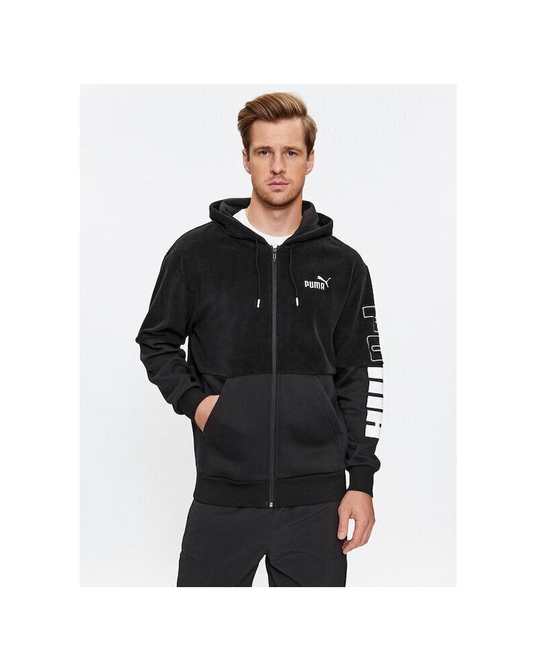 Ανδρική Ζακέτα Με Κουκούλα Puma Power Winterized Full-Zip Hoodie FL 675914-01