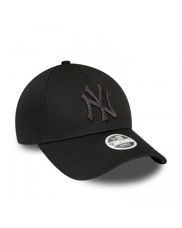 Αθλητικό Καπέλο New York Yankees Womens Metallic Logo Black 9FORTY Adjustable Cap 60435260