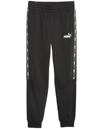 Ανδρικό Παντελόνι Φόρμας Puma Ess Tape Camo Sweatpants TR cl 675949-01