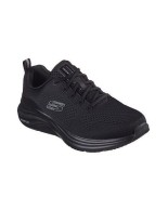 Ανδρικά Αθλητικά Παπούτσια Skechers Engineered Mesh Lace-Up Lace Up Sneaker W/Air-Cooled Memory Foam 232625-BBK