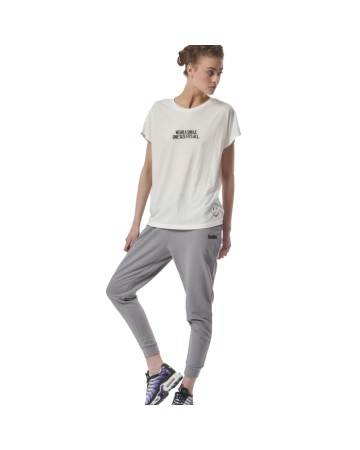 Γυναικείο Παντελόνι Φόρμας Body Action Women's Essential Sport Jogger 021432 Silver Grey