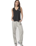 Γυναικείο Παντελόνι Φόρμας Body Action Women's Terry Wide Leg Jazz Pants 021435-03 Quiet Grey