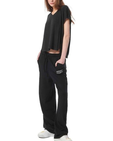 Γυναικείο T-Shirt Body Action Women's Dye Oversized Top 041422-01 Black