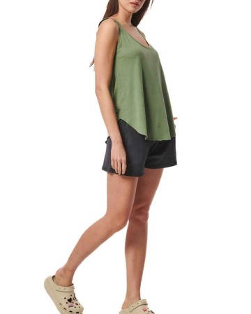 Γυναικείο T-Shirt Body Action Women's Dye Tank Top 041423-07E Hedge Green