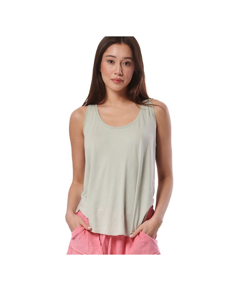 Γυναικείο T-Shirt Body Action Women's Dye Tank Top 041423-03 Quite Gray