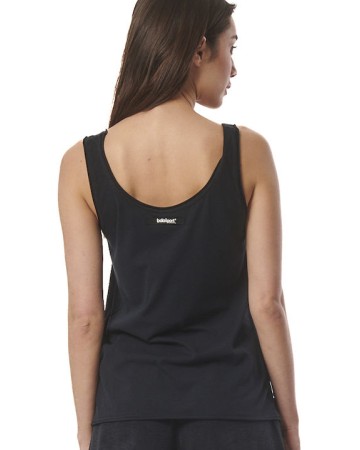 Γυναικείο T-Shirt Body Action Women's Regular Fit Beach Tank Top 041424-01 Black