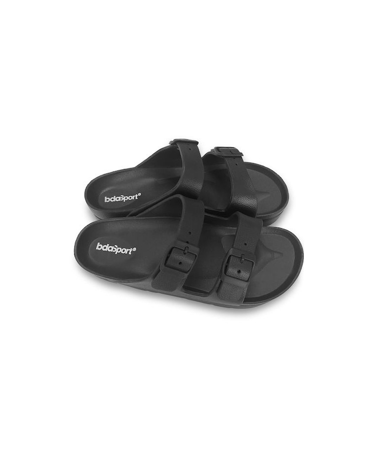 Γυναικεία Σανδάλια Body Action Two Strap Women Slides 091402-01Black