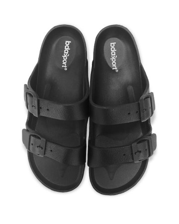 Γυναικεία Σανδάλια Body Action Two Strap Women Slides 091402-01Black