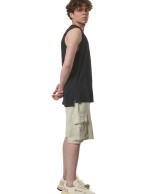 Ανδρική Βερμούδα Body Action Men's Natural Due Cargo Shorts 033424-03 Quiet Grey