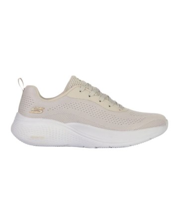 Γυναικεία Παπούτσια Skechers Lace Up Engineered Knit W/ Vapor Foam 117550-NAT