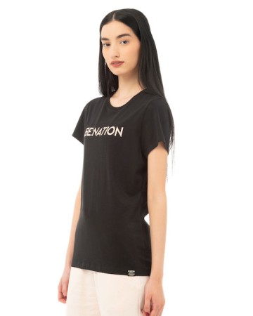 Γυναικείο T-Shirt Be Nation Women Crew Neck S/S Tee Essentials 05112401-01