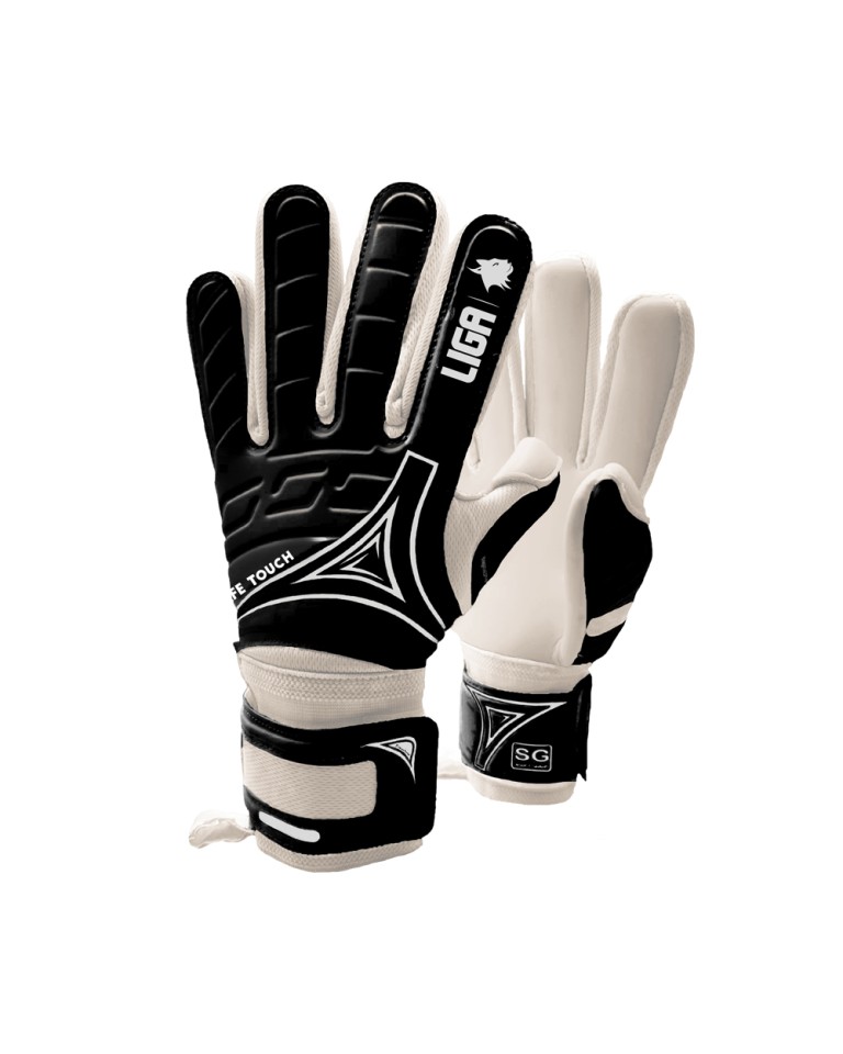 Γάντια Τερματοφύλακα Ligasport Gk Gloves Safe Touch (Black/White)