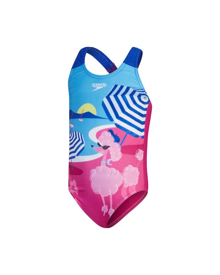 Παιδικό ολόσωμο μαγιό Speedo Digital Printed Swimsuit K 0037391-6875