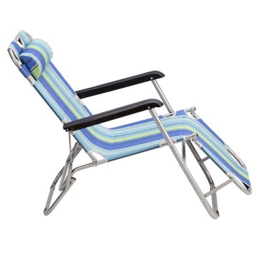 Ξαπλώστρα - Πολυθρόνα Nils Camp NC3024 Μπλε Sun Lounger