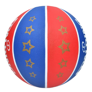 Μπάλα Μπάσκετ Spalding Harlem Globetrotter Rubber 85-161Z Outdoor (Size 5)