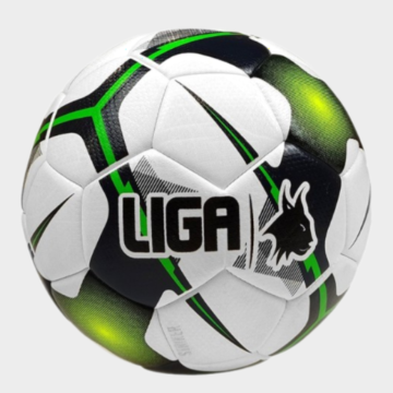 Μπάλα Ποδοσφαίρου Ligasport Soccer Ball Hero (Black/Silver/Green) (Size 3)