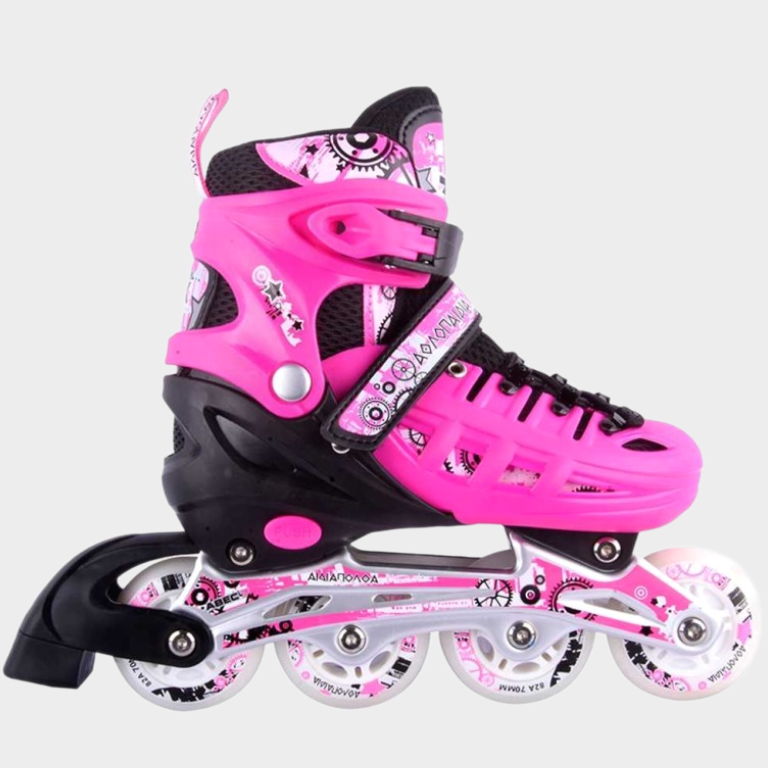 Αυξομειούμενα Inline Skates Αθλοπαιδιά, Ροζ 002.10305/P (Size 39-42)