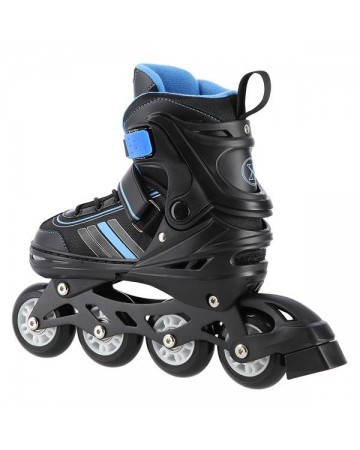 Αυξομειούμενα Roller NH18191 2 ΣΕ 1 Μαύρο/Μπλε IN-LINE SKATES/HOCKEY ICE SKATES