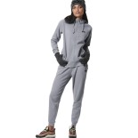 Γυναικείο Παντελόνι Φόρμας Body Action Women's Fleece Skinny Joggers 021443-03 Silver Grey