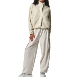 Γυναικεία Ζακέτα με Κουκούλα Body Action Women's Boucle Faux Sheepskin Jacket 071423-05 Powder Ecru