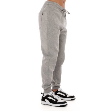 Ανδρικό Παντελόνι Φόρμας Be:Nation Logo Elastic Hem Pant 02302301 (Medium Grey Melange)