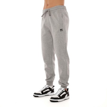 Ανδρικό Παντελόνι Φόρμας Be:Nation Logo Elastic Hem Pant 02302301 (Medium Grey Melange)