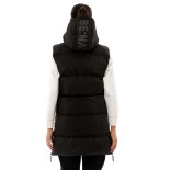 Γυναικείο Αμάνικο Μπουφάν Be:Nation Long Vest Puffer Jacket 08102402 (Black)