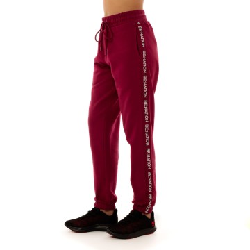 Γυναικείο Παντελόνι Φόρμας Be:Nation Reflective High Waist Loose Pant 02102305 (Bordeaux)