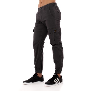 Ανδρικό Παντελόνι Φόρμας Be:Nation Cargo Pants Elastic Hem 02302308 (Charcoal)