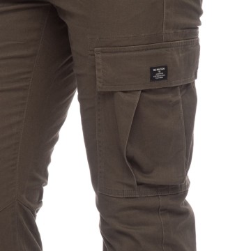 Ανδρικό Παντελόνι Φόρμας Be:Nation Cargo Pants Open Hem 02302309 (D.Chaki)