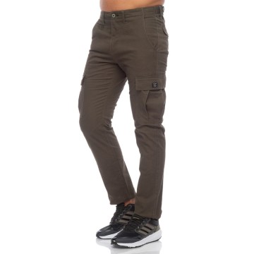 Ανδρικό Παντελόνι Φόρμας Be:Nation Cargo Pants Open Hem 02302309 (D.Chaki)