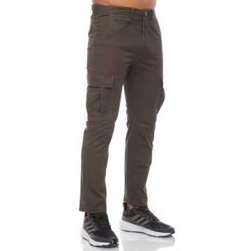 Ανδρικό Παντελόνι Φόρμας Be:Nation Cargo Pants Open Hem 02302309 (D.Chaki)