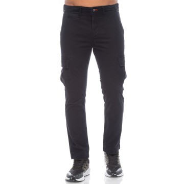 Ανδρικό Παντελόνι Φόρμας Be:Nation Cargo Pants Open Hem 02302309 (Black)