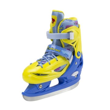 Αυξ. Πατίνια Roller NH 1105 Σέτ 3 ΣΕ 1 Inline Skates Extreme Κίτρινο/Μπλέ (35-38)