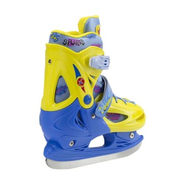 Αυξ. Πατίνια Roller NH 1105 Σέτ 3 ΣΕ 1 Inline Skates Extreme Κίτρινο/Μπλέ (35-38)