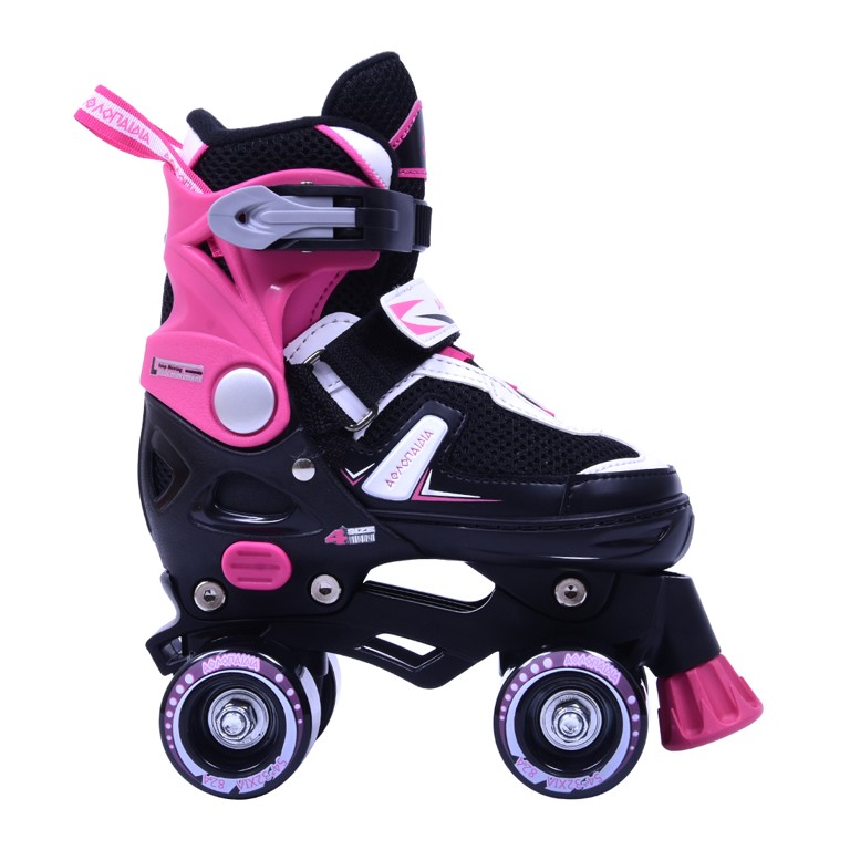 Αυξομειούμενα Roller Skates Αθλοπαιδιά, Φούξια 002.1088/K (Size 29-32)