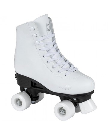 Αυξομειούμενα Roller Skates - Quads Playlife Classic White