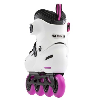 Παιδικά Ρυθμιζόμενα Πατίνια Rollerblade Apex G Λευκό/Ρόζ 43.071027 (Size 33-36)