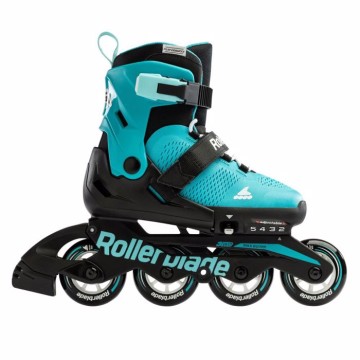 Αυξομειούμενα Inline Skates Rollerblade Microblade Black/Aqua 43.072219/BL/AQ  (Size 28-32)