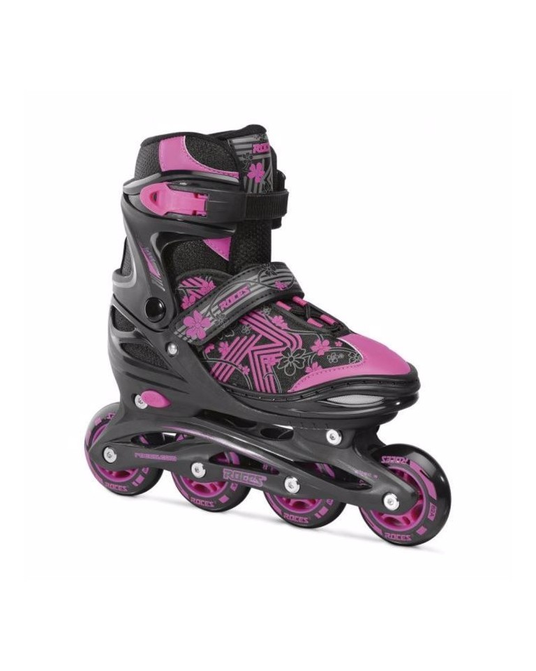 Αυξομειούμενα Inline Skates Roces Jokey 3.0 Girl Μαύρο/Ρόζ 18.400846/BP (Size 38-41)