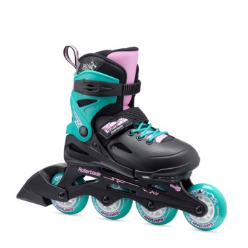 Αυξομειούμενα Πατίνια Rollerblade Fury Μαύρο/Πράσινο 43.073735/BL/SGRN (Size 29-33)