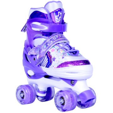 Αυξομειούμενα Roller Skates Αθλοπαιδιά, Λιλά 002.10322/LP (Size 27-30)