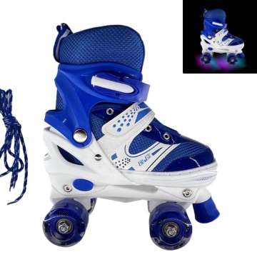 Αυξομειούμενα Πατίνια Roller G&C SK3 Quad Μπλέ (Size 35-38)