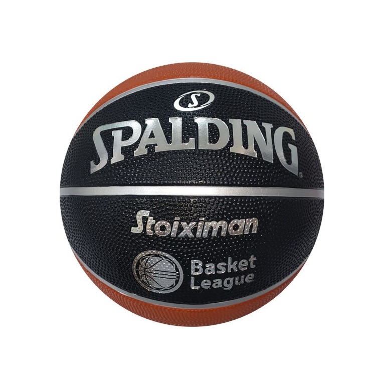 Μπάλα Μπάσκετ Spalding TF 150 Greek Stoiximan League 85-171Z1 (Size 7/Outdoor)