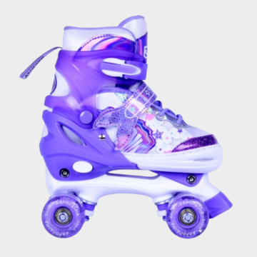 Αυξομειούμενα Roller Skates Αθλοπαιδιά, Λιλά 002.10322/LP (Size 39-42)