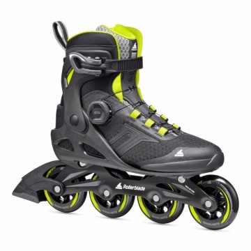 Πατίνια Rollerbalde 84 BOA - Black/Lime 43.073706