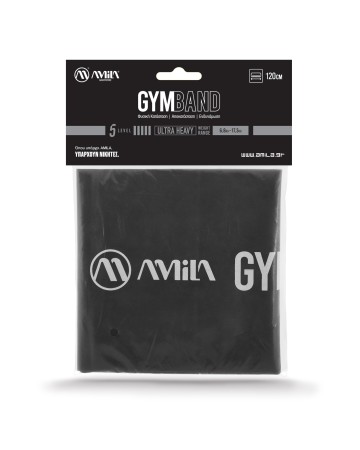 Λάστιχο Αντίστασης GymBand 1.2m Ultimate Amila 48184